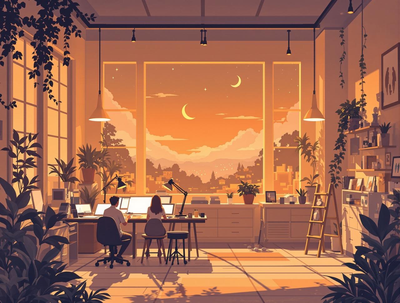 91AI短剧工作室创作场景 91AI短剧动画工作室