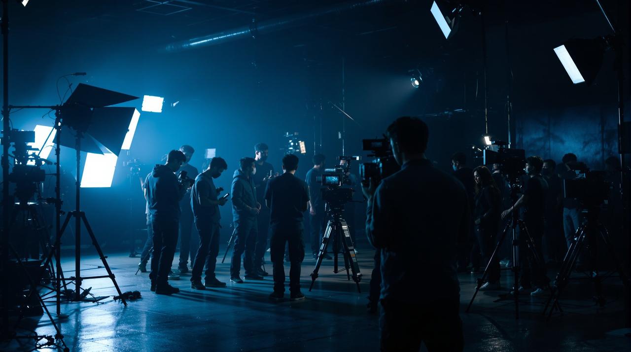 香港电影制作现场